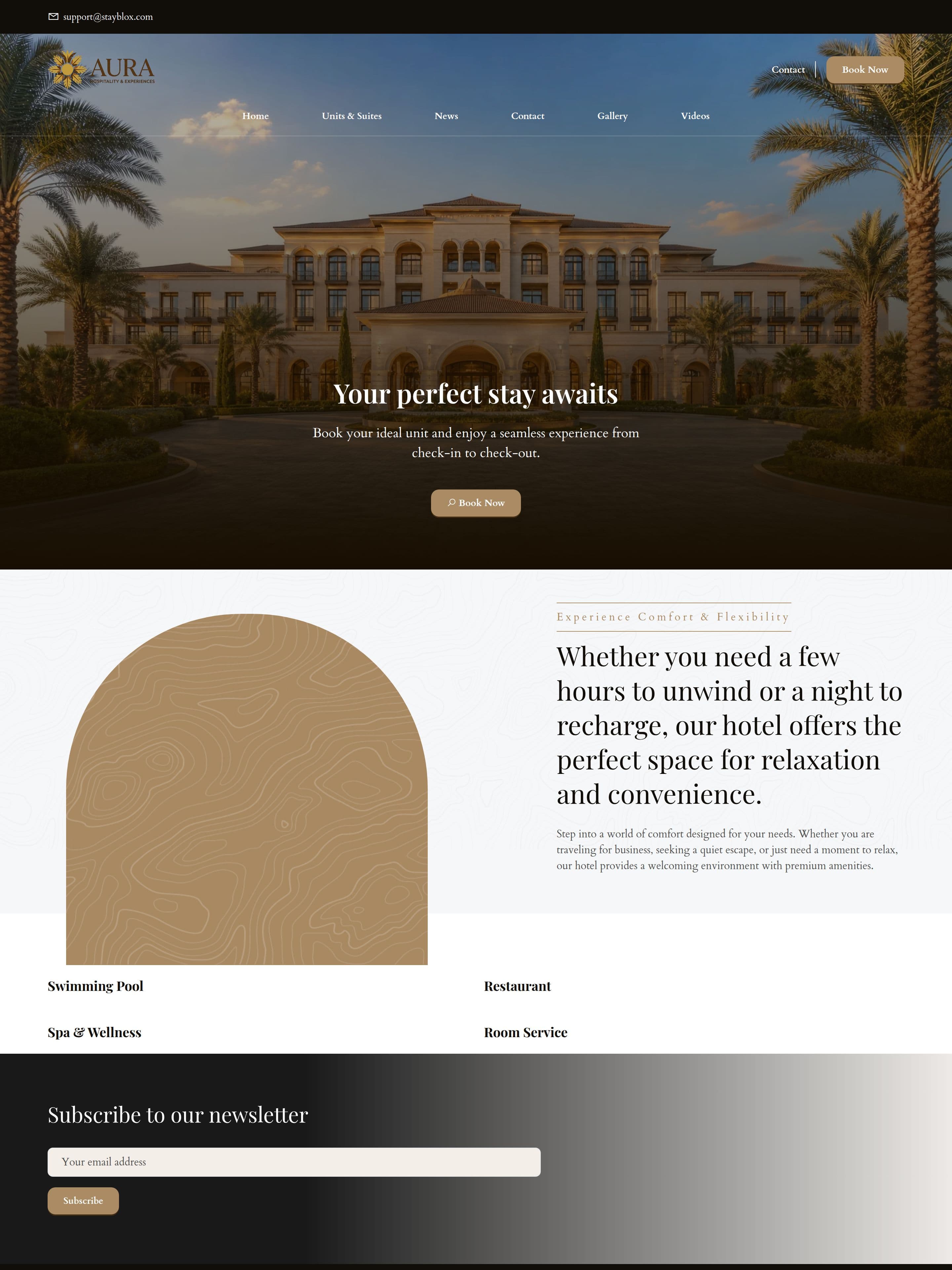 Aura theme preview